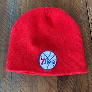 Philadelphia Sixers 76er’s Sixers Beanie Winter Knit Hat Logo